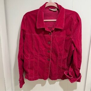 Pink Corduroy Jacket